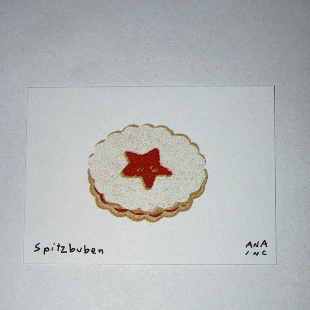 Ana Inciardi Mini Print, Spitzbuben (Linzer)